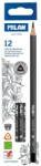 MILAN Creion grafit triunghiular 6B MILAN - Set 12 (071230612)