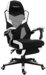 Huzaro Scaun Gaming Huzaro Combat 3.1, Max 150 kg, Carcasa NylongGuard, TitanPad, FlexiBack (Alb) (HZ-COMBAT 3.1 WHITE)