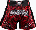 Venum Pantaloni scurți de antrenament pentru bărbați Venum Wolf Attack Muay Thai Shorts black/red