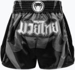 Venum Pantaloni scurți de antrenament pentru bărbați Venum Adrenaline Muay Thai black/silver grey
