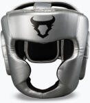 Venum Cască de box Venum Ringhorns Charger Headgear silver/black