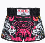 YOKKAO Pantaloni scurți de antrenament pentru bărbați YOKKAO Dragon Muay Thai pink/blue