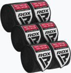 RDX Bandaje de box RDX Hand Wraps RB 3 bucăți 450 cm black