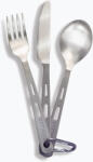 Optimus Tacâmuri Optimus Titanium 3-Piece Cutlery Set argintii 8016286