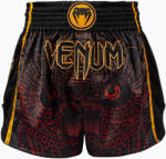 Venum Pantaloni scurți de antrenament pentru bărbați Venum Quetzal Fury Muay Thai black/fury red/tangerine