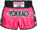 YOKKAO Pantaloni scurți de antrenament pentru bărbați YOKKAO Original Muay Thai magenta