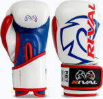 Rival Mănuși de box Rival RB7 Fitness Plus Bag white/blue