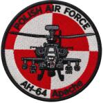 PIK Patch - emblemă PiK Polish Air Force AH-64 Apache