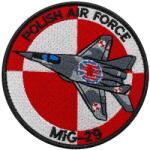 PIK Patch - emblemă PiK Polish Air Force MiG-29
