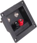 Cabletech Hangszóró aljzat Terml 2pin + 2x Jack GNI0243 (GNI0243)