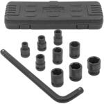 ROCKFORCE Ütközőfej készlet 10-24 ütközőfej 1/2" - "Ütközőfej szett 10-24-es méretű 1/2-os (F54611)