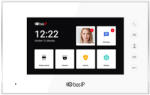BAS-IP AQ-07LL WHITE - Belső IP monitor, 7" LCD, PoE, SIP 2.0 - BasIP (EC-28537)