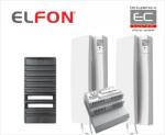 ELFON Mi2 AU1/3 - Házitelefon készlet tápforrással és 2 A-U1/3 telefonnal - Elfon (EC-26697)