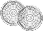 Nachtmann Farfurie pentru cină ETHNO 28 cm, set de 2 buc, sticlă, Nachtmann (NM106618)
