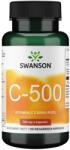 Swanson Vitamina C 500 mg cu măceșe - 100 capsule