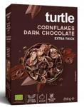 Turtle Gluténmentes étcsokoládé öntetű kukoricapehely Bio 250 g (5425038430226)