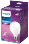 Philips LED izzó E27 gömb alakú G120 13W = 120W 2000lm 6500K hideg izzószálas LED Classic Philips (8718699764975)