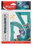 Maped Dragon sárkányos törhetetlen vonalzó készlet - háromszögletű és 15 cm-es vonalzó és szögmérő - (CW-981898)