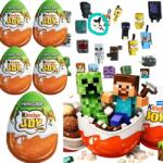 Kinder Joy tojás Minecraft 5 db limitált kiadású gyűjthető figurák (5908039796107)