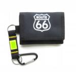  Ifjúsági pénztárca Route 66 fekete Karabiner (5905215200960)
