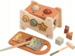 Plushyk 4in1 fa oktató kocka - Montessori xilofon gyerekeknek (PH05Q024)