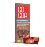 COCOA Krémcsokoládé eperrel, hozzáadott cukor nélkül, bio, 40 g Cocoa (5902565216627)