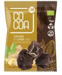 COCOA Kandírozott gyömbér étcsokoládéban 65% bio 70 g Cocoa (5902565214388)
