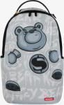 Sprayground Men Money Bear Graffiti Float Dlxsv Rucsac Alb Gri Deschis 910b8307nsz (B8307)