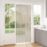 vidaXL Мрежа против насекоми Шенил Сив и бежов 90 x 220 cm 100% ПП (42034464)