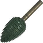 Saburrtooth Biax sculptura lemn SABURR - cap flacara, tija Ø6 mm, 35 x 19 mm (Granulatie: Aspra) (FLX34/6)