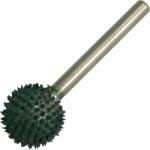 Saburrtooth Biax sculptura lemn SABURR - cap sferic, tija Ø3 mm, 10 x 10 mm (Granulatie: Aspra) (SX38/3)