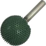 Saburrtooth Biax sculptura lemn SABURR - cap sferic, tija Ø6 mm, 25 x 25 mm (Granulatie: Aspra) (SX1/6)