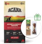ACANA Sport & Agility Recipe 17 кг + 3x Лакомства безплатно