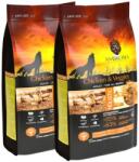 AMBROSIA Adult All Breeds Chicken & Veggies 2 x 12 кг