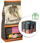 Primordial GF Възрастен Туна и Агне 12кг + кучешка кост БЕЗПЛАТНО