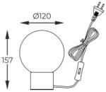 Zuma Line ZU T0454 01A P7FZ ARCTURUS hangulatlámpa (ZU-T0454-01A-P7FZ)