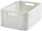 Keter Szennyeskosár Curver Style M, Fehér, 38x29x17 cm (STP012211259)