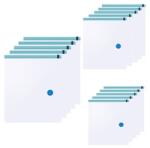 Procart Saci pentru vidat, reutilizabili, 3 dimensiuni, transparenti, set 15 bucati (HP04)
