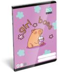 LIZZY Füzet, tűzött, A5, kockás, 32 lap LIZZYSULI, Lollipop Capybara , 27-32 (7500171000) - kellekanyagonline