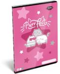 LIZZY Füzet, tűzött, A4, vonalas, 32 lap LIZZYSULI, Kit tok Stars Purrfect (7500164001) - kellekanyagonline