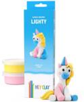 HEY CLAY Set de modelaj cu figurină Unicorn moale și pufoasă (HCL30136CEE)