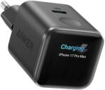 Anker Incarcator de retea Nano Display, 45W, 3A, 1 x USB-C, Negru (A121DG11) - pcone