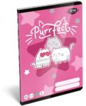 LIZZY Füzet, tűzött, A5, vonalas, 32 lap, 2. osztály, LIZZYSULI, Kit tok Stars Purrfect , 16-32 (7500168002) - papir25