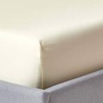 Kotonia Home Husa de pat cu elastic Kotonia Home, bumbac ranforce, ivoire, 180x200+25 cm (004382-180)