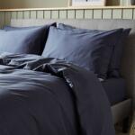 Kotonia Home Cearceaf pentru pat Kotonia Home, 100% bumbac, ranforce color uni, bleumarin, 220 x 240 cm (004322-240)