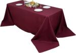 Kotonia Home Fata de masa Kotonia Home - 150x240 cm, Damasc Saten DeLux, 100% bumbac, burgundy (002247) Fata de masa
