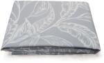 Kotonia Home Fata de masa Kotonia Home Exotic - 100% bumbac, 180x180 cm, creton impermeabil, frunze gri (003940-180) Fata de masa