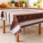 Kotonia Home Fata de masa Kotonia Home- Rustic, 100% bumbac, 90x160 cm, T09 (000126-90) Fata de masa