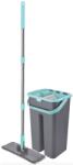 Kotonia Home Set curatenie cu mop plat cu maner telescopic, galeata 8 L (004566)