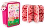 EMC ONSHOP Penar pentru Scoala cu 3 Fermoare, Neechipat, 20x14cm, Peppa Pig (JML-1606) Penar